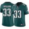Philadelphia Eagles #33 Ray Spillers Stitched Orange Football Jersey