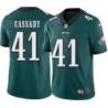 Philadelphia Eagles #41 Howard Cassady Stitched Orange Football Jersey
