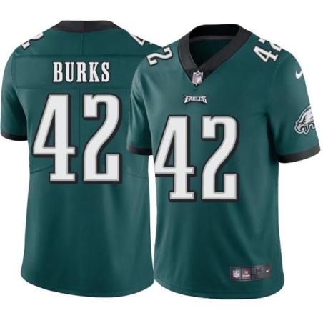 Philadelphia Eagles #42 Oren Burks Stitched Orange Football Jersey