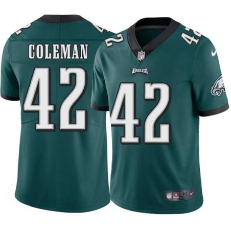 Philadelphia Eagles #42 Kurt Coleman Stitched Orange Football Jersey