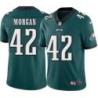 Philadelphia Eagles #42 Dennis Morgan Stitched Orange Football Jersey