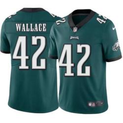 Philadelphia Eagles #42 K'Von Wallace Stitched Orange Football Jersey