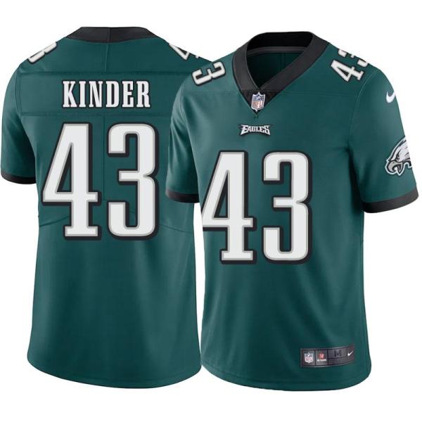 Philadelphia Eagles #43 Randy Kinder Stitched Orange Football Jersey