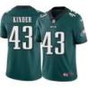 Philadelphia Eagles #43 Randy Kinder Stitched Orange Football Jersey
