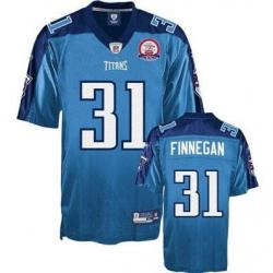 Cortland Finnegan Tennessee Football Jersey - Tennessee #31 Football Jersey(Light Blue 50th)