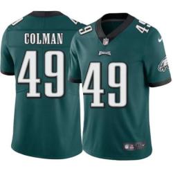 Philadelphia Eagles #49 Wayne Colman Stitched Orange Football Jersey