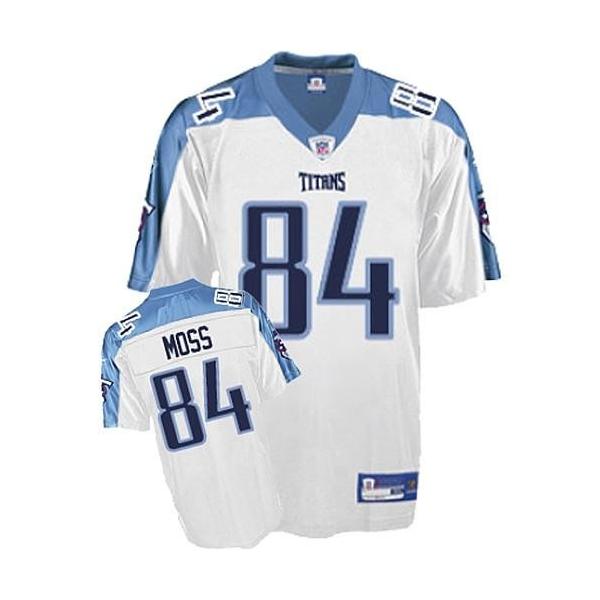 Randy Moss Tennessee Football Jersey - Tennessee #84 Football Jersey(White)