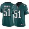 Philadelphia Eagles #51 Dave Recher Stitched Orange Football Jersey