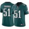 Philadelphia Eagles #51 William Thomas Stitched Orange Football Jersey