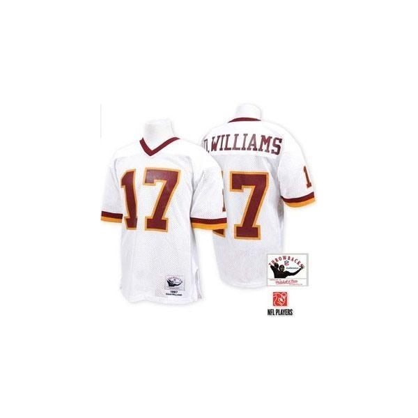 Doug Williams Washington Football Jersey - Washington #17 Football Jersey(White Throwback)