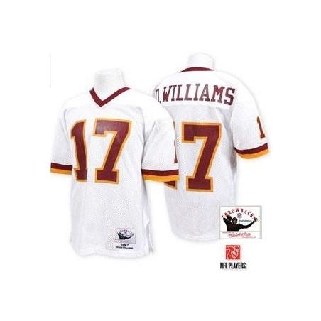 Doug Williams Washington Football Jersey - Washington #17 Football Jersey(White Throwback)