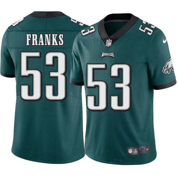 Philadelphia Eagles #53 Dennis Franks Stitched Orange Football Jersey