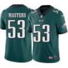 Philadelphia Eagles #53 Walt Masters Stitched Orange Football Jersey