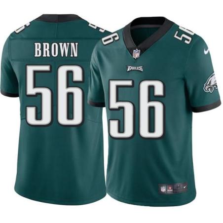 Philadelphia Eagles #56 Dave Brown Stitched Orange Football Jersey