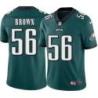 Philadelphia Eagles #56 Dave Brown Stitched Orange Football Jersey