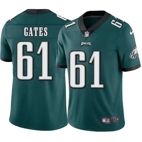 Philadelphia Eagles #61 Nick Gates Stitched Orange Football Jersey