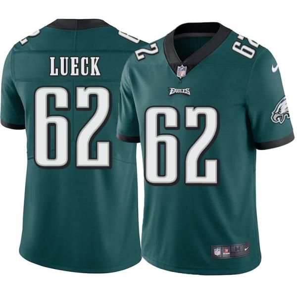 Philadelphia Eagles #62 Bill Lueck Stitched Orange Football Jersey