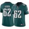 Philadelphia Eagles #62 Bill Lueck Stitched Orange Football Jersey