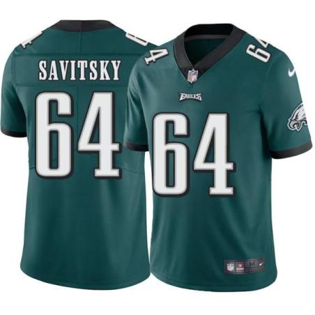 Philadelphia Eagles #64 George Savitsky Stitched Orange Football Jersey