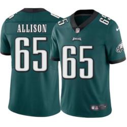Philadelphia Eagles #65 Henry Allison Stitched Orange Football Jersey