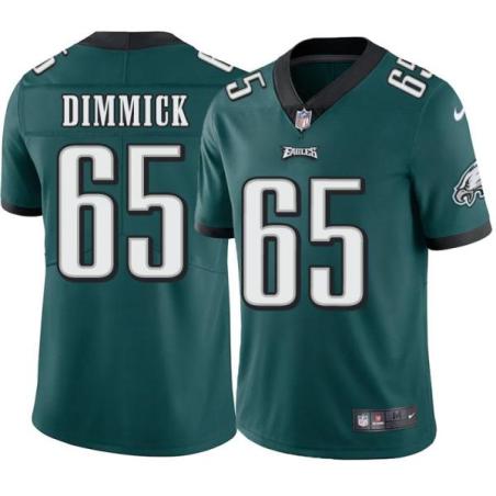 Philadelphia Eagles #65 Tom Dimmick Stitched Orange Football Jersey