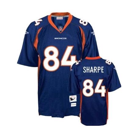 Shannon Sharpe Football Jersey - Denver #84 Jersey(Navy)