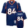 Shannon Sharpe Football Jersey - Denver #84 Jersey(Navy)
