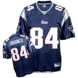 Deion Branch Football Jersey - New England #84 Jersey(Blue)