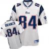 Deion Branch Football Jersey - New England #84 Jersey(White)