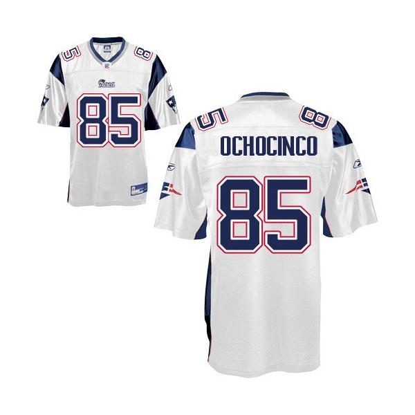 Chad Ochocinco Football Jersey - New England #85 Jersey(White)