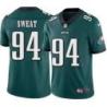 Philadelphia Eagles #94 Josh Sweat Stitched Orange Football Jersey