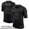 Leo Araguz Black Salute to Service Jersey Seattle Seahawks #2