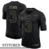 Rohn Stark Black Salute to Service Jersey Seattle Seahawks #3