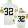 Franco Harris Football Jersey - Pittsburgh #32 Jersey(White Throwback)