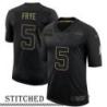 Charlie Frye Black Salute to Service Jersey Seattle Seahawks #5