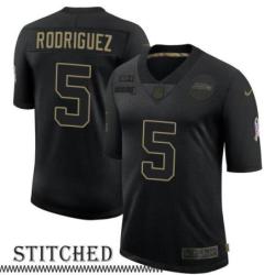 Ruben Rodriguez Black Salute to Service Jersey Seattle Seahawks #5
