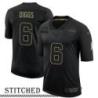 Quandre Diggs Black Salute to Service Jersey Seattle Seahawks #6