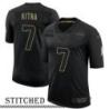 Jon Kitna Black Salute to Service Jersey Seattle Seahawks #7