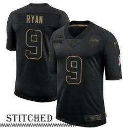 Jon Ryan Black Salute to Service Jersey Seattle Seahawks #9
