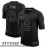 Jon Ryan Black Salute to Service Jersey Seattle Seahawks #9