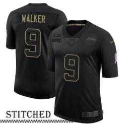 Kenneth Walker III Black Salute to Service Jersey Seattle Seahawks #9