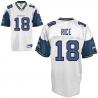 Sidney Rice Football Jersey - Seattle #18 Jersey(White)