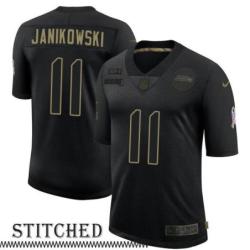 Sebastian Janikowski Black Salute to Service Jersey Seattle Seahawks #11