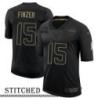 Dave Finzer Black Salute to Service Jersey Seattle Seahawks #15