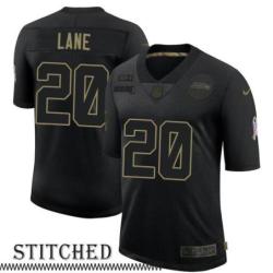 Jeremy Lane Black Salute to Service Jersey Seattle Seahawks #20