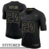 Terry Taylor Black Salute to Service Jersey Seattle Seahawks #20