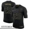 Rick Sanford Black Salute to Service Jersey Seattle Seahawks #25