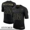 Lawrence McCutcheon Black Salute to Service Jersey Seattle Seahawks #30