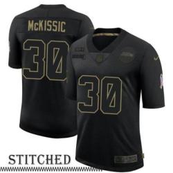 J.D. McKissic Black Salute to Service Jersey Seattle Seahawks #30
