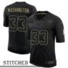 Leon Washington Black Salute to Service Jersey Seattle Seahawks #33